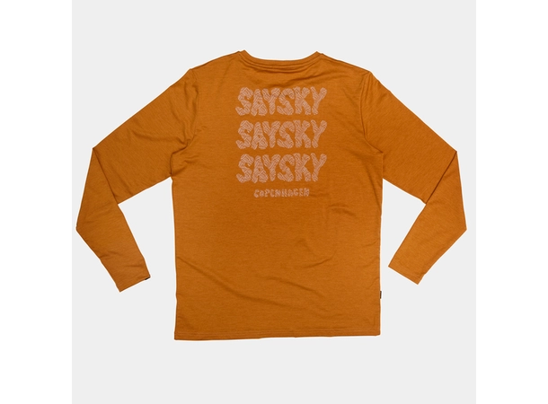 SAYSKY Reflective Logo Pace LS Langermet løpetrøye med reflekslogo 