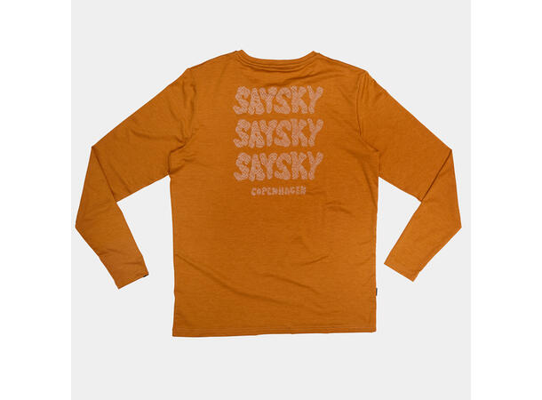 SAYSKY Reflective Logo Pace LS Langermet løpetrøye med reflekslogo