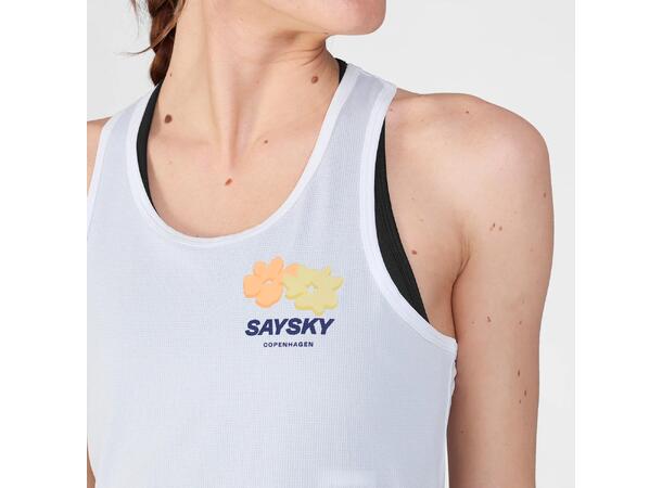 SAYSKY W Flower Combat Singlet Race-singlet, lett og høy pusteevne 