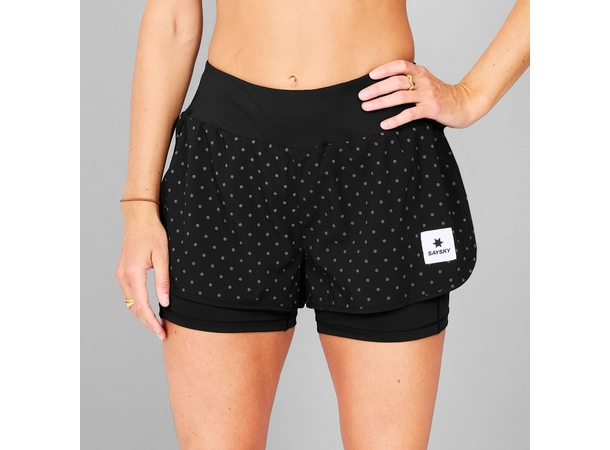 SAYSKY W Polka 2in1 Tempo shorts 3" 