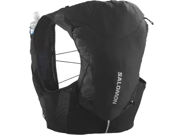 Salomon ADV Skin 12 Set Black/Ebony Lett løpevest med to soft-flasker 
