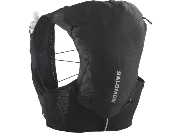 Salomon ADV Skin 12 Set Black/Ebony Lett løpevest med to soft-flasker