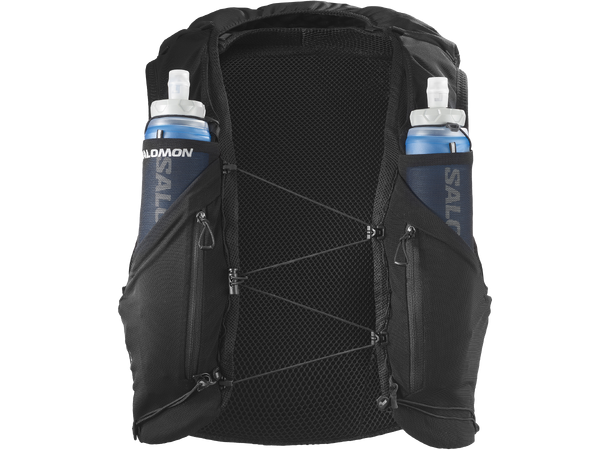 Salomon ADV Skin 12 Set Black/Ebony Lett løpevest med to soft-flasker