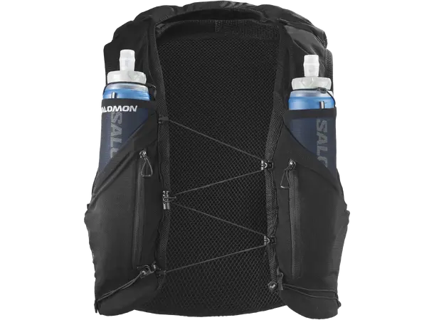 Salomon ADV Skin 12 Set Black/Ebony Lett løpevest med to soft-flasker 