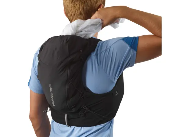 Salomon ADV Skin 12 Set Black/Ebony Lett løpevest med to soft-flasker 