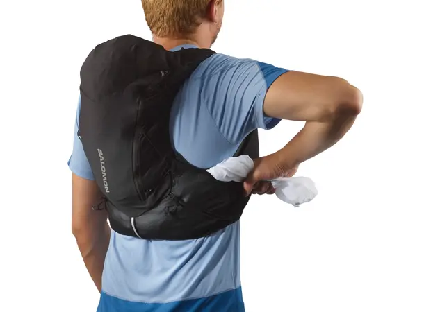 Salomon ADV Skin 12 Set Black/Ebony Lett løpevest med to soft-flasker 