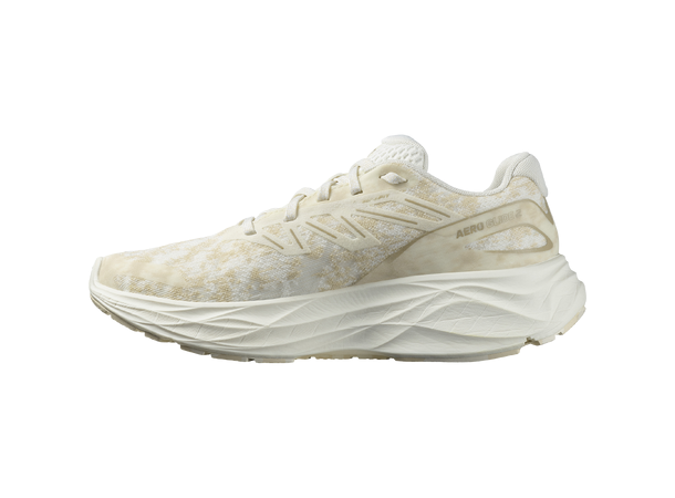 Salomon Aero Glide 2 W Løpesko 38 2/3 Vanilla/White, maksdempet løpesko