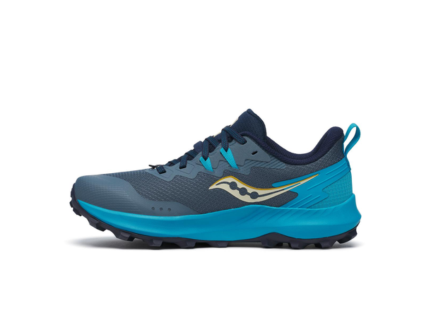 Saucony Peregrine 14 W Terrengløpesko, Mirage/Viziblue 