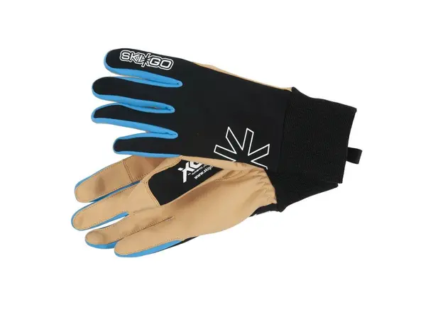 Skigo X-Skin 2.0, 8/S Tynn racinghanske med ypperlig grep 