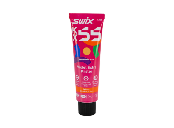 Swix KX55 Violet Extra Klister | -6/+4 Allsidig og pålitelig racingklister 