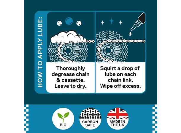 Weldtite Dry Lube, 100 ml Sykkelolje for tørre forhold 