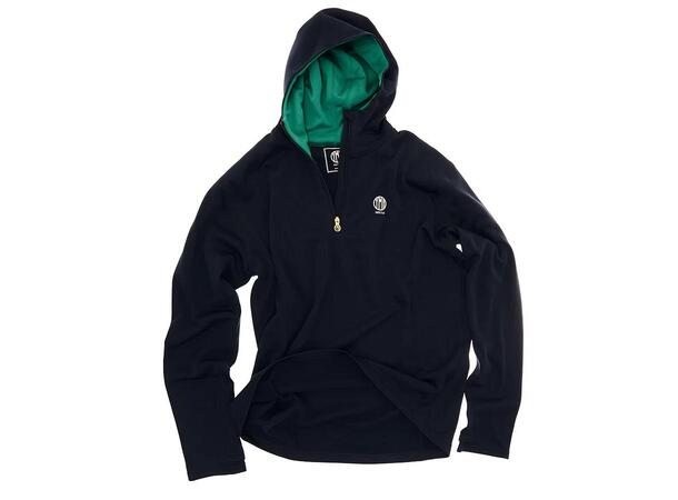 YMR Track Club Åsunden Mens Half Zip Isolert løpethoodie for menn