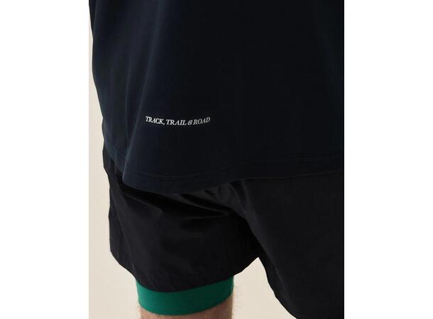 YMR Track Club Åsunden Mens Half Zip Isolert løpethoodie for menn 