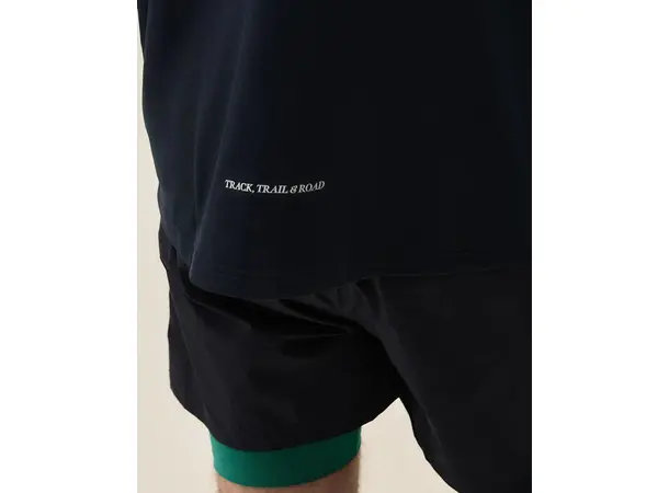 YMR Track Club Åsunden Mens Half Zip Isolert løpethoodie for menn 
