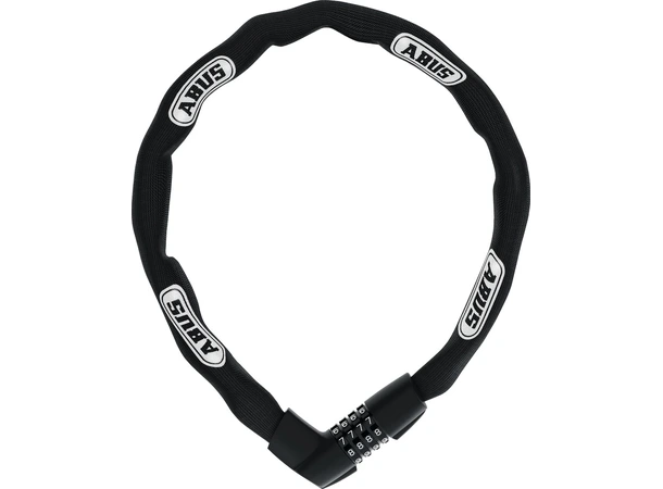 Abus Kjettinglås 1385 Tresor m/kode 7mm 85cm kode lev 7 