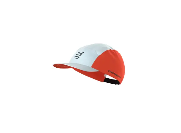 Compressport 5 Panel Cap Lett, pustende og justerbar løpecaps 