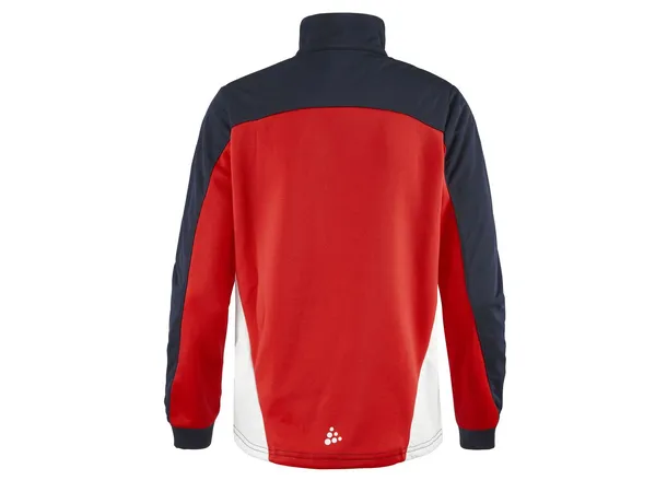 Craft NOR Warm Club Jacket Jr Klassiks, funksjonell treningsjakke 