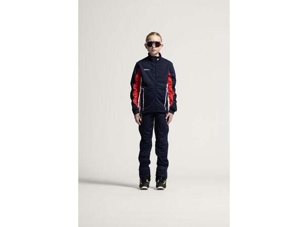 Craft NOR Warm Club Jacket Jr Klassiks, funksjonell treningsjakke