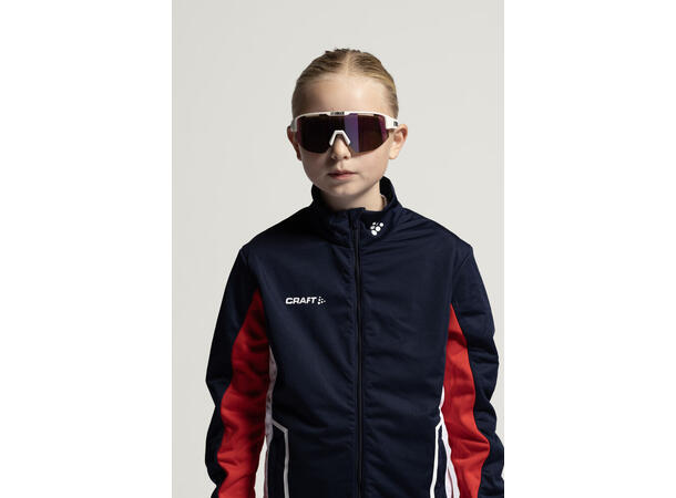Craft NOR Warm Club Jacket Jr Klassiks, funksjonell treningsjakke
