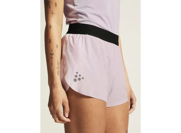 Craft PRO Hypervent Split Shorts 2 W Lett løpeshorts med splitt, Aster 