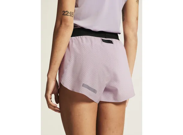 Craft PRO Hypervent Split Shorts 2 W Lett løpeshorts med splitt, Aster 