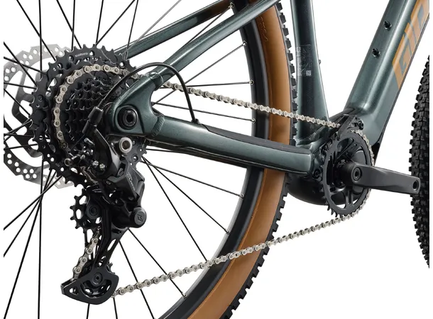 Giant Talon E+ Asphalt Green SyncDrive Sport2, 75 Nm, 430Wh, elsykkel 