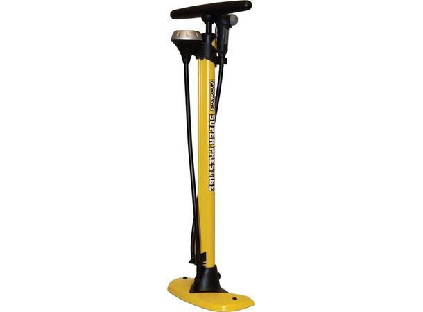 Pedro's Super Prestige Manometerpumpe Stål, Gul, Alle ventiler, 160psi/11bar 