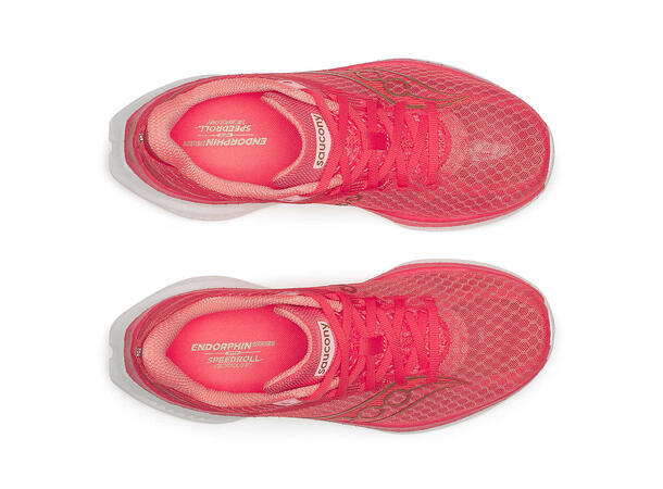 Saucony Endorphin Speed 5 Women Coral/salmon, allsidig temposko