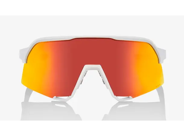 100% S3 Soft Tact White HiPER Red Multilayer Mirror Lens 