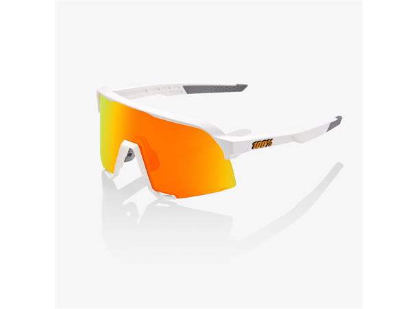 100% S3 Soft Tact White HiPER Red Multilayer Mirror Lens