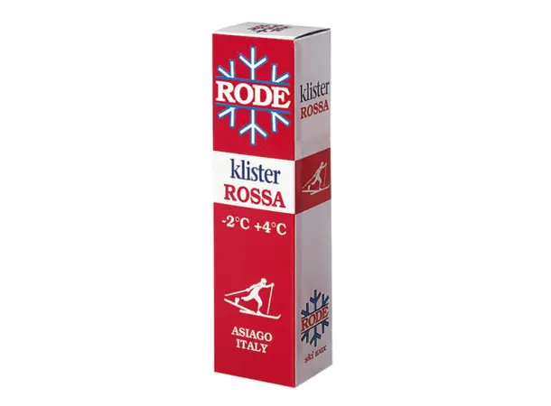 K40 Rode Rossa Klister | -2/+4 Supert klister for fuktig og kornet snø 