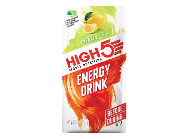 HIGH5 Energy Drink Sitrus Energipulver.