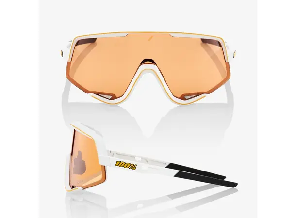 100% Glendale Soft Tact Off White Persimmon Lens 
