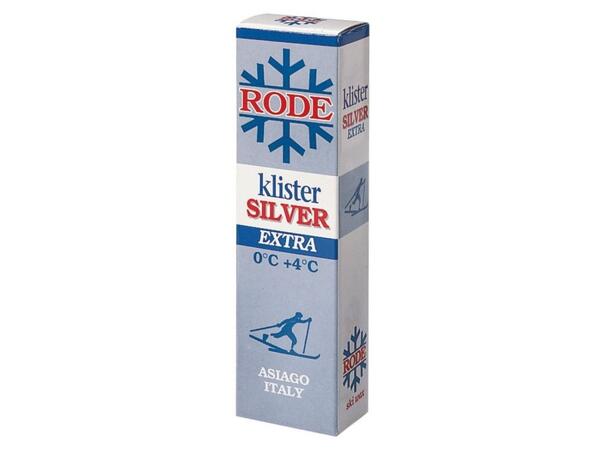 K52 Rode Silver Extra Klister | 0/+4 Kklister for varierende føre og blanke