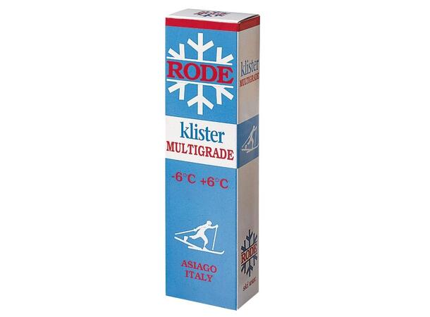 K76 Rode Multigrade Klister | -6/+6 Supert klister for grovkornet/fuktig snø