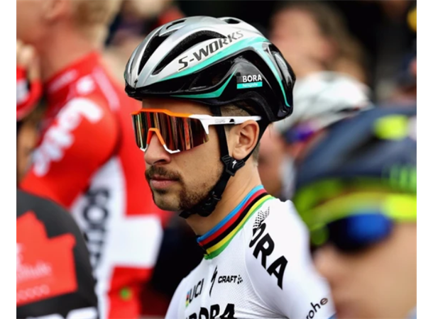 100% Speedcraft Bora-HansGrohe Team Whit HiPER Silver Mirror Lens