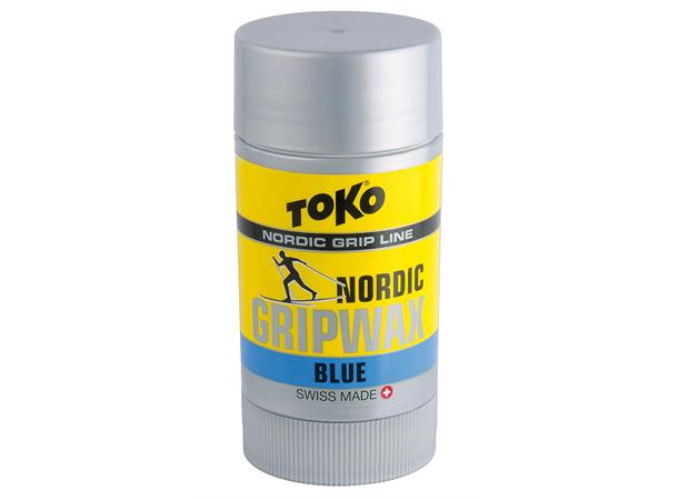 Toko Nordic Grip Wax Blue Blå festevoks. -7 og kaldere.